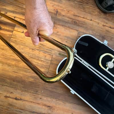 YamahaTrombone M1 YSL 354 80s - Yellow Brass image 17