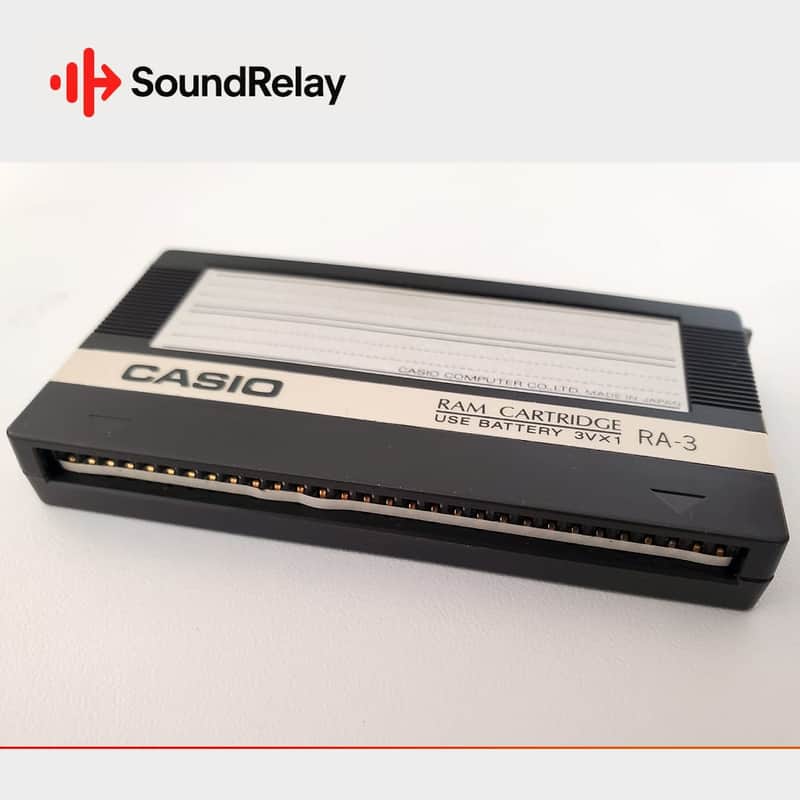 Casio RA-3 - RAM Cartridge CZ Series - Tested | Reverb