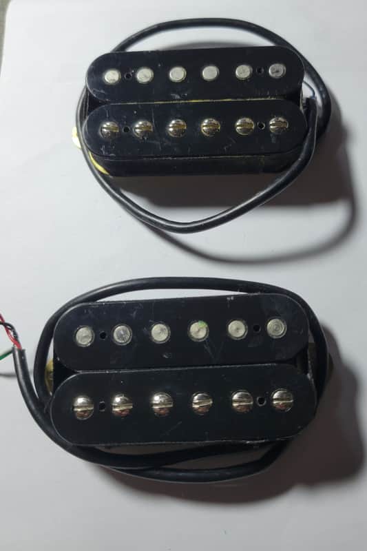 EVH Wolfgang Special Pickups – Bridge & Neck Pair - Black - OEM BHK image 1
