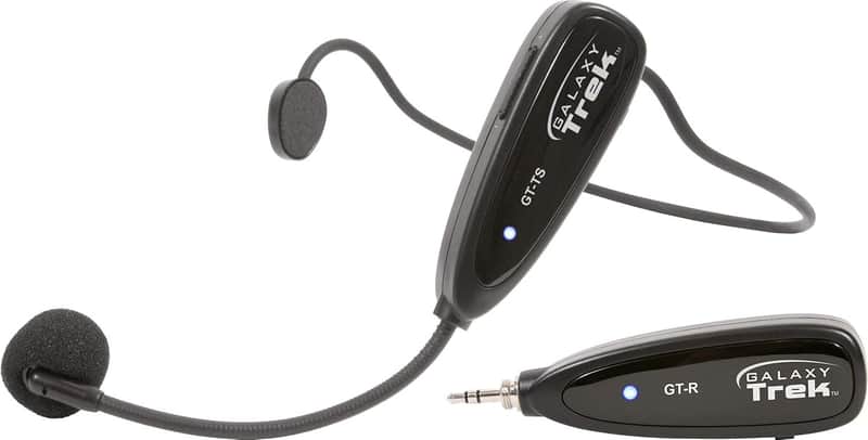 Galaxy Audio GalaxyTrek GT-S Portable Wireless Vocal Headset Mic System for Smart Devices and Most Active Speakers image 1