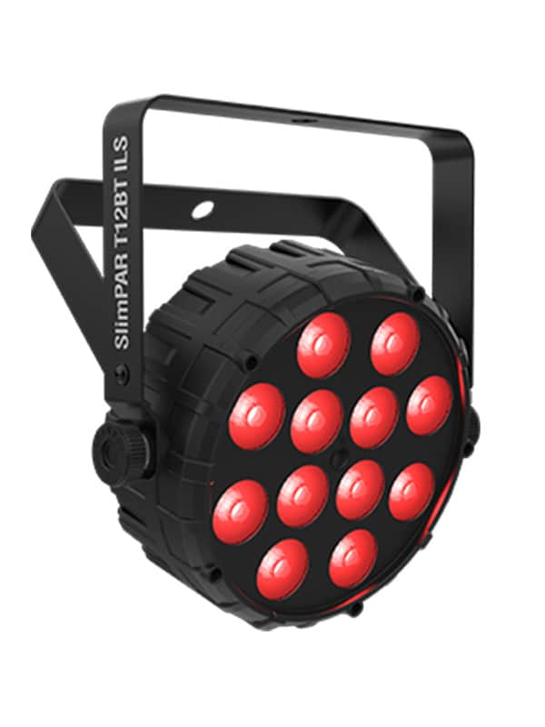 CHAUVET DJ SlimPAR T12BT ILS Bluetooth Wash Light RGB LED Compact Stage Lighting image 1