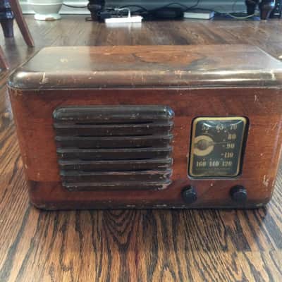 Vintage 1939 RCA 46X3 Superheterodyne Tube Radio image 1