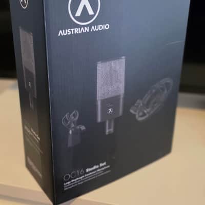 Austrian Audio OC16 Cardioid Large Diaphragm Condenser Microphone 2022 - Present - Black image 7