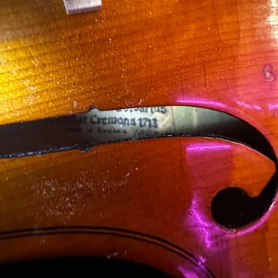 Copy Of Antonius Stradivarius 15.5" Viola 'Faciebat Cremona 1713' Made in Romania 1992 image 22