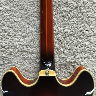 Mint Guild Starfire IV ST Maple Semi Hollow Sunburst Electric Guitar with Case image 4