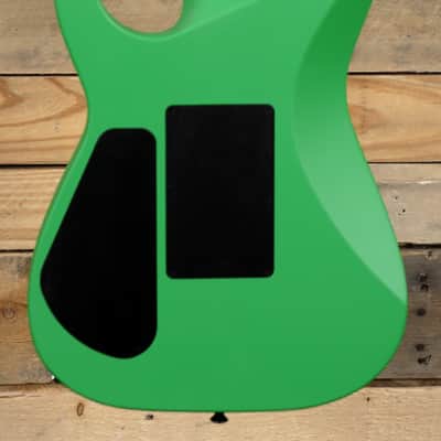 Jackson  American Series Soloist SL3 Electric Guitar Satin Slime Green w/ Case image 3