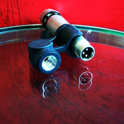 1980's AKG D1000M / D1000E Cardioid Dynamic Microphone Low Z w mic clip Led Zeppelin # 2 image 15
