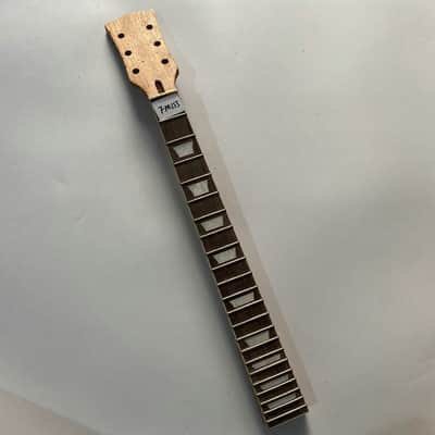 Mahogany Wood Guitar Neck, Rosewood 22 Frets Fingerboard image 1