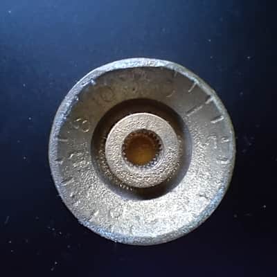 1960s-Early 1970s Gibson Gold Reflector Tone Knob original vintage part for luthier project Les Paul, SG, ES models etc image 7