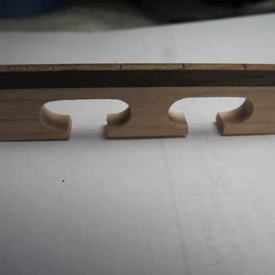 no name banjo 4 string banjo bridge Golden Gate 4 string banjo bridge image 2