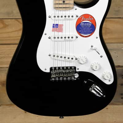 Fender  Eric Clapton Stratocaster Electric Guitar Black w/ Case "Mint Condition" image 1