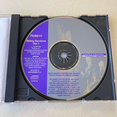 Roland "String Sections, Vol.1" CD-ROM, L-CDP-13 -- Classic Eric Persing & Bob Daspit image 2