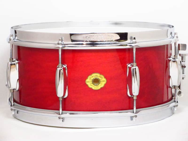 Slingerland NOS!! 1989~94' HSS ERA Radio King Series SRK111 Wild Cherry image 1