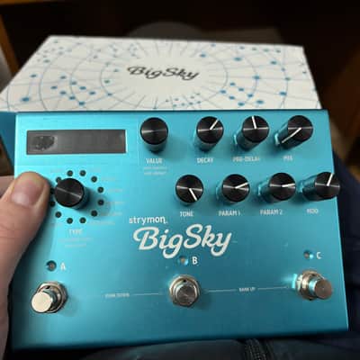 Strymon Midnight Edition Big Sky Reverb 2021 - Midnight Edition Dark Gray image 5