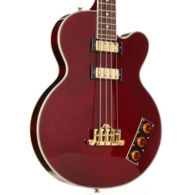 Epiphone Allen Woody Rumblekat Wine Red Used image 1
