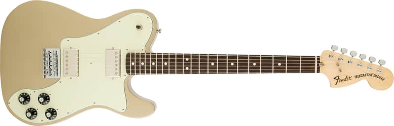 FENDER - Chris Shiflett Telecaster Deluxe  Rosewood Fingerboard  Shoreline Gold - 0142400744