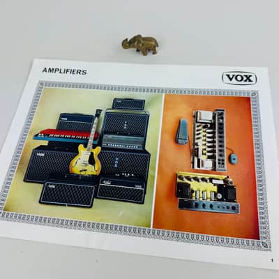 Vox Kensington Bass Amplifier Owner’s Package Late-'60s image 2