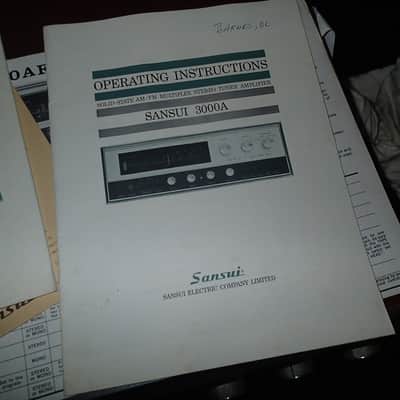 Vintage Sansui 3000a receiver in very good condition image 4