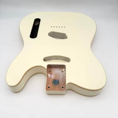 HooDoo Telecaster Body Alder Vintage White Light htb6525 image 4