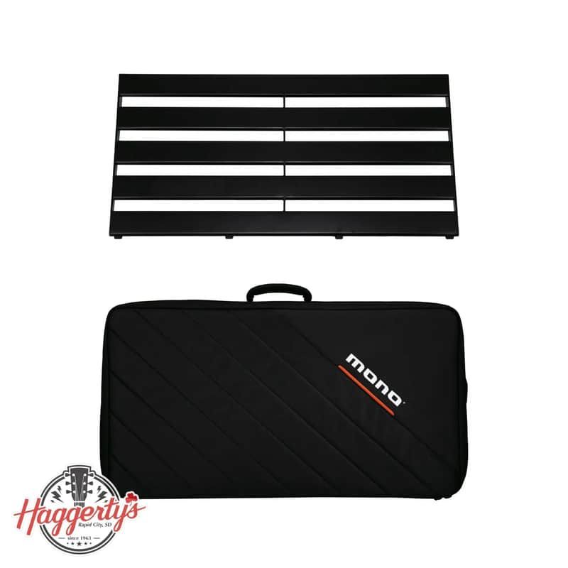MONO Pedalboard Rail - Large Black + Stealth Pro Accessory Case image 1