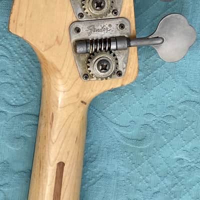 Fender Jazz Bass 1972 - Suburst - Maple Fingerboard with Black Blok image 14