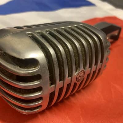 VINTAGE Shure 55SW 1960s microphone and lead- Metal image 11
