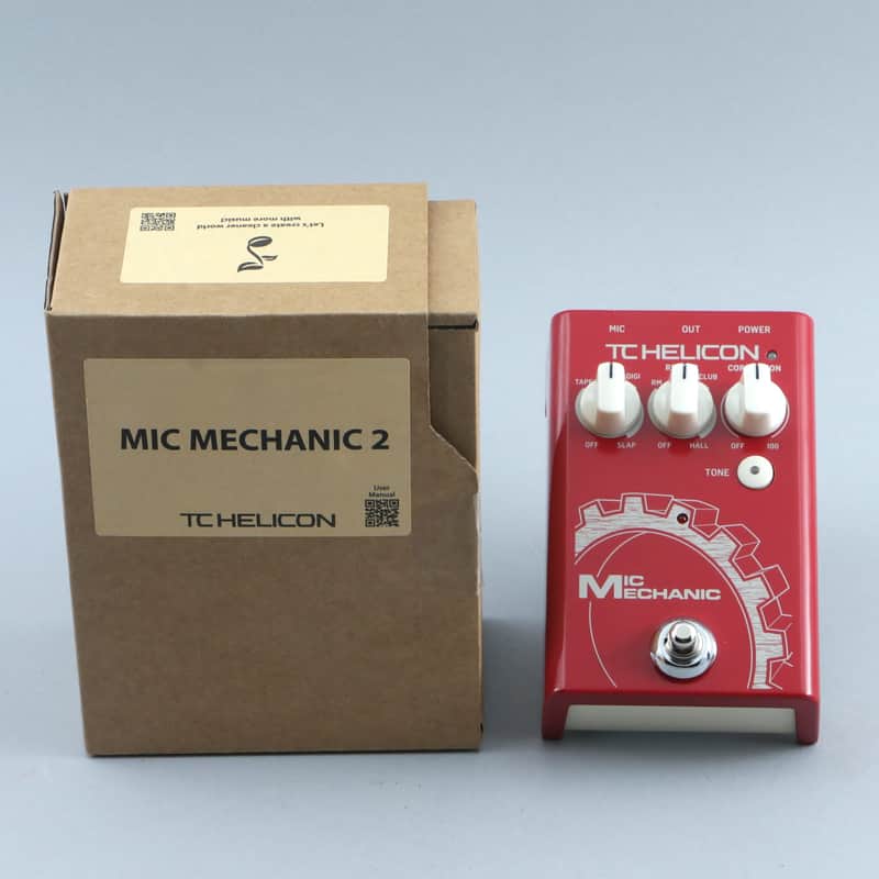 TC Helicon Mic Mechanic 2 Vocal Effects Pedal P-30650 image 1