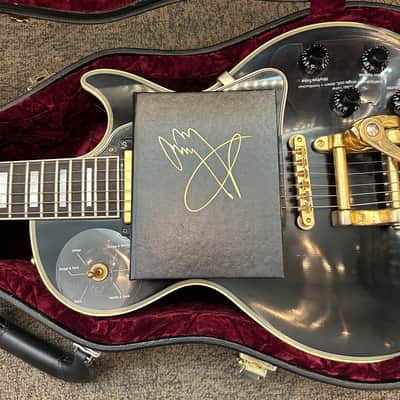 Gibson Custom Shop VOS Jimmy Page Signature Les Paul Custom 2008 - Black image 10