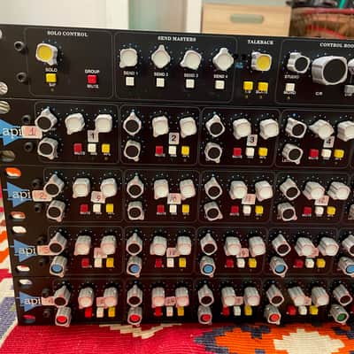 API Summing Mixer System 7800, 8200 x4, L100 Power Supply - All Cabling image 2