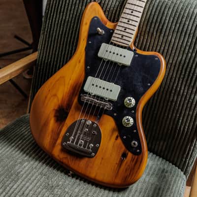 Fender Limited Edition Exotic Collection American Professional Pine Jazzmaster 2017 - Natural image 3