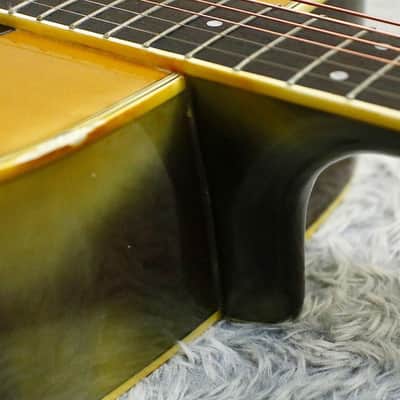 Vintage 1990's YAMAHA FG-420A Electric Acoustic Guitar Made in Taiwan image 7