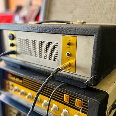 Klemt Echolette BS-40 tube guitar bass amplifier c 1965 - GOLD original vintage valve amp image 6