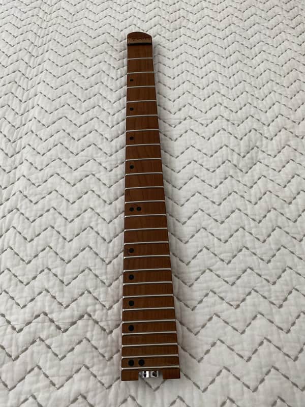 Harley Benton Dullahan Roasted Maple 24 Frets Headless Neck Stainless Steel Frets 2020 Roasted Maple image 1