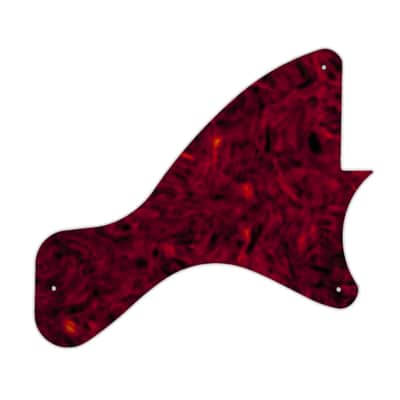 Custom Pickguard For 2019 - Present Gibson Original Collection Les Paul Junior - Tortoise Shell Solid (Semi-Transparent) .070"