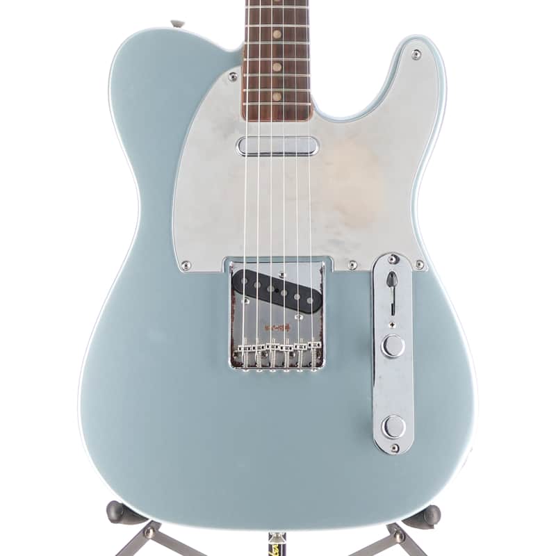 Fender Certified Pre-Owned Chrissie Hynde Telecaster, Rosewood Fingerboard, Ice Blue Metallic (N12) (01351) image 1