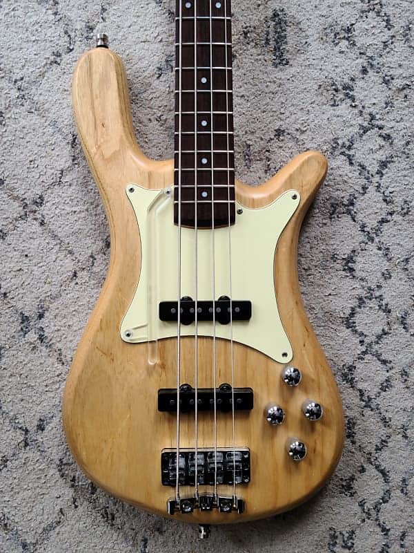 Warwick German Pro Series GPS Streamer CV 4-String Bass 2010s - Natural Satin Oil