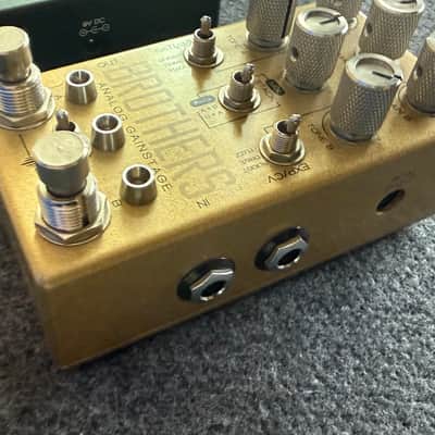 Chase Bliss Audio Brothers Analog Gain Stage 2017 - 2018 - Gold image 3