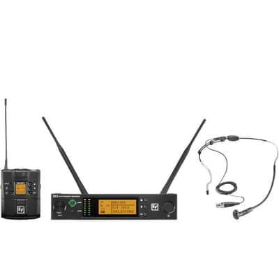 Electro-Voice RE3-BPHW-5L Wireless Bodypack System with HW3 Supercardioid - 488-524MHz image 2