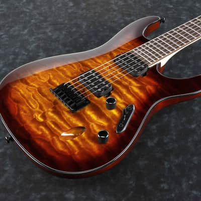 Ibanez S621QM-DEB S Electric Guitar 6-String - Dragon Eye Burst image 3