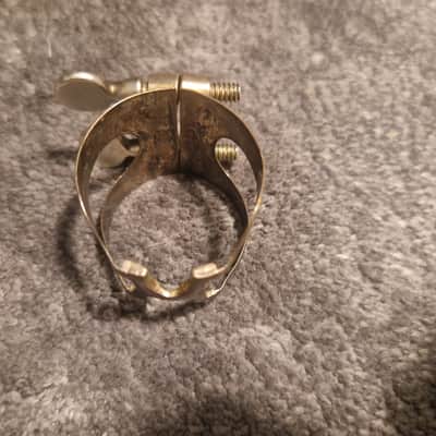 Harrison Bb clarinet ligature metal image 4