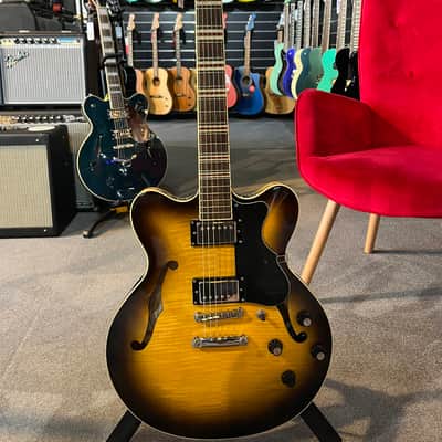 Hofner Contemporary Series Verythin with Jatoba Fretboard 2020 - Present - Antique Sunburst image 1