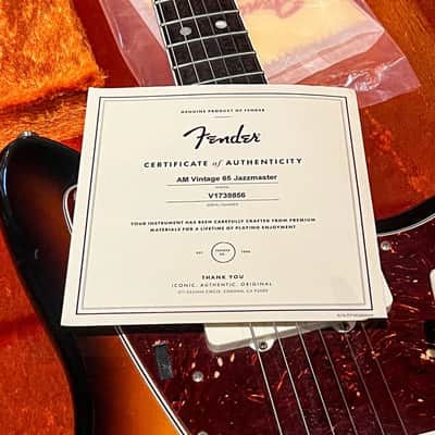 Fender American Vintage 65 Jazzmaster "Thin-Skin" 3-Tone Sunburst 2017 image 16