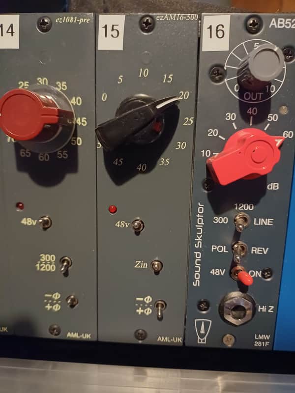 AML ezAM16 Microphone Preamplifier 2025 - Grey image 1