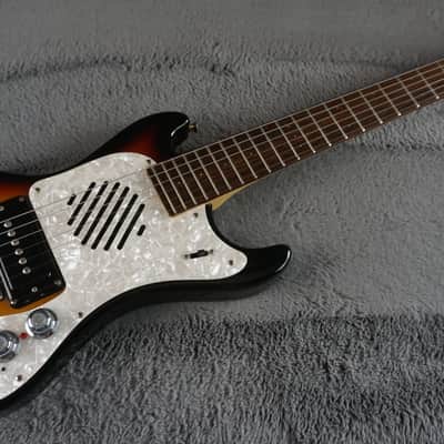 MarineRider Mosrite Ventures Model with Built In Amp 1990’s - Sunburst image 5