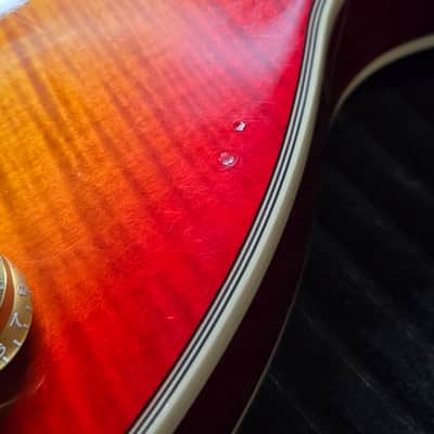 2002 Epiphone Ace Frehley Signature Les Paul 1997 - 2006 - Heritage Cherry Sunburst image 21