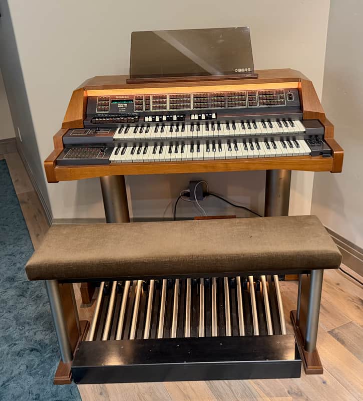 Wersi DELTA DX 500 T 1983-1987 - Walnut image 1