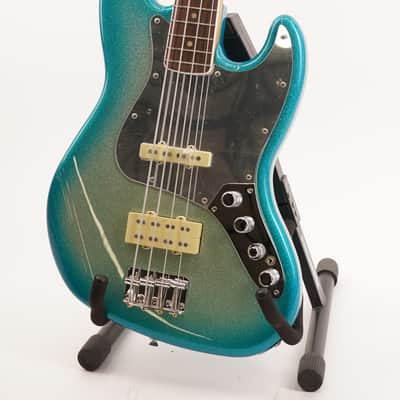 Fender Japan Limited Deluxe Jazz Bass V Arctic White [12/08] | Reverb