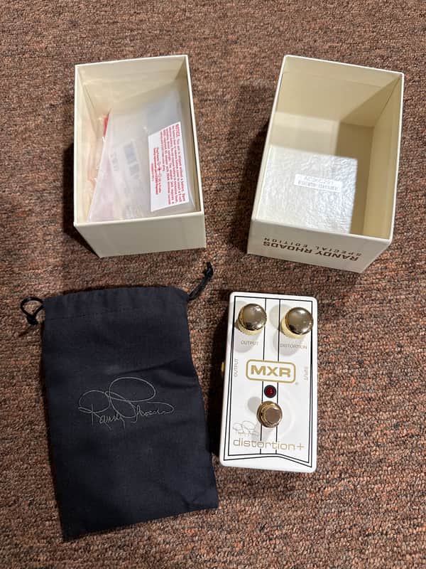 MXR RR104C Randy Rhoads Signature Special Edition Distortion + 2025 - Present - Cream