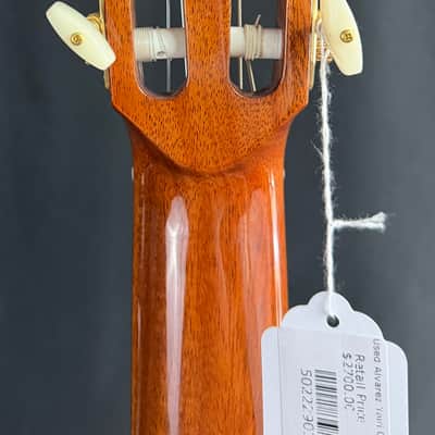 Alvarez Yairi CYM75 Concert Classical Acoustic Guitar Gloss Natural Finish w/ OHSC image 10