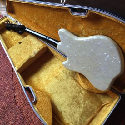 WELSON EARLY SOLID BODY 1962 - MARBLE & GLITTER image 17
